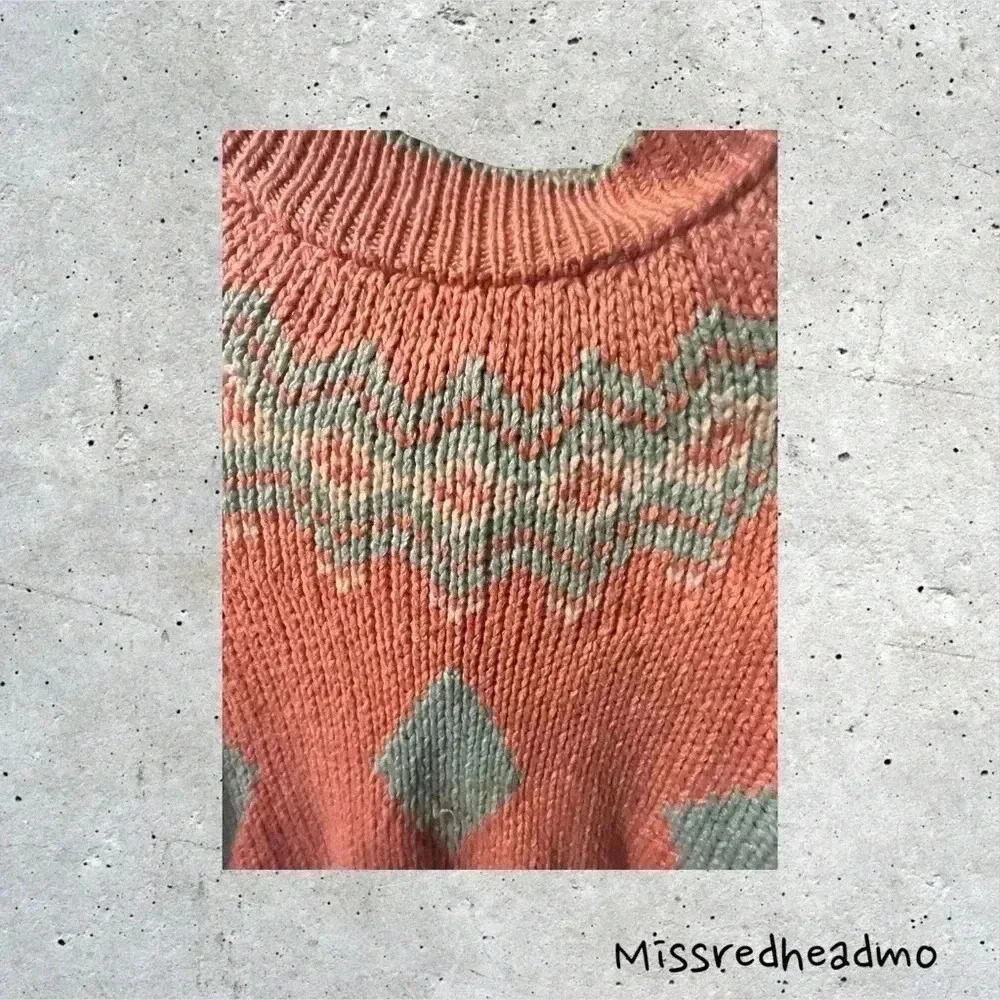 VINTAGE Alexandra Hand Knit Sweater - Small - Picture 2 of 3